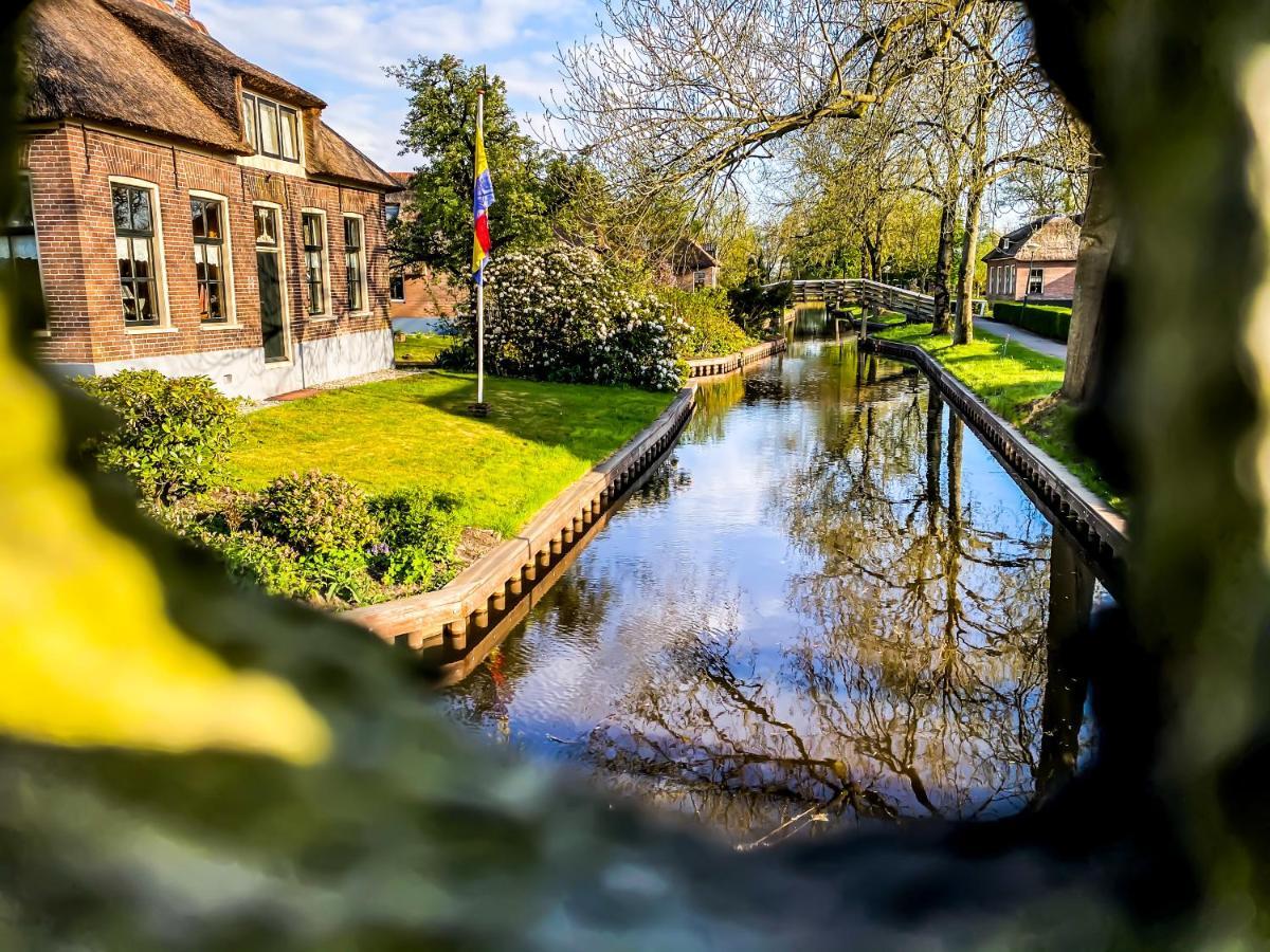 De Dames Van De Jonge Hotel Restaurant Giethoorn Εξωτερικό φωτογραφία